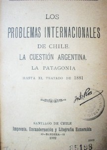 Los problemas internacionales de Chile