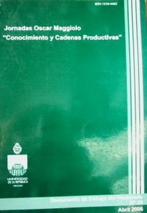 Jornadas Oscar Maggiolo "Conocimiento y cadenas productivas"
