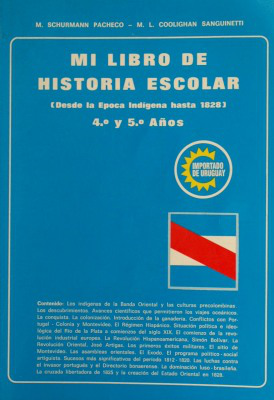 Mi libro de historia escolar : 4o. y 5o. años