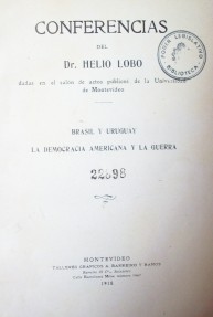 Conferencias del Dr. Helio Lobo