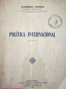 Política internacional