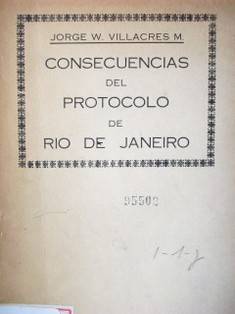 Consecuencias del protocolo de Río de Janeiro