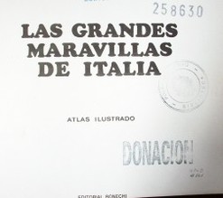 Las grandes maravillas de Italia