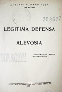 Legítima defensa