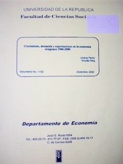 Crecimiento, demanda y exportaciones en la economía uruguaya