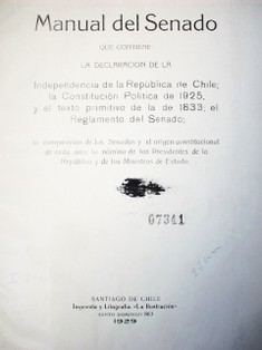 Manual del Senado