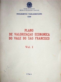 Plano de valorizaçao economica do vale do Sao Francisco