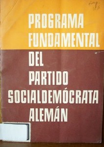 Programa fundamental del Partido Socialdemócrata de Alemania