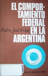 El comportamiento federal en la Argentina