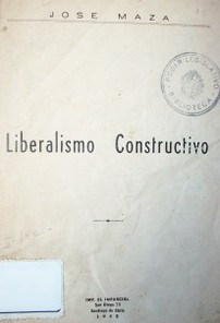 Liberalismo constructivo