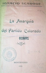 La anarquía del Partido Colorado