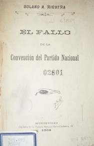 El fallo de la Convención del Partido Nacional