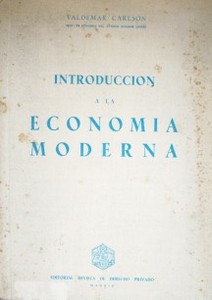 Introducción a la economía moderna