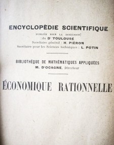 Économique rationnelle