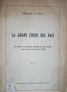 La grave crisis del país