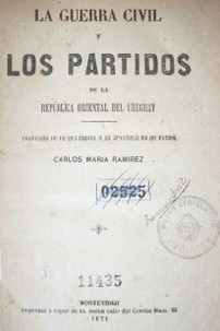 La guerra civil y los partidos de la República Oriental del Uruguay