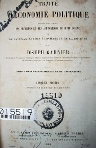 Traité d'économie politique sociale ou industrielle