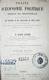 Traité d'économie politique sociale ou industrielle