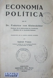 Economía política