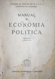 Manual de economía política
