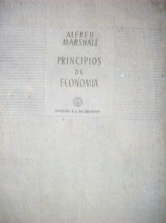 alfred marshall principios de economia