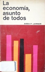 La economía, asunto de todos