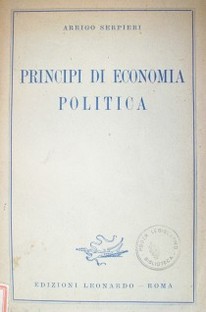 Principi di economia politica