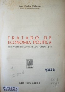 Tratado de economía política