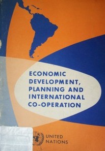 Economic Development, Planning and International Co-peration
