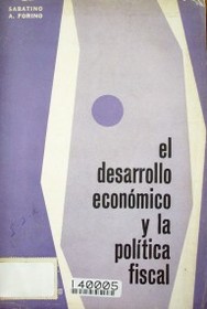 El desarrollo económico y la política fiscal