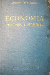 Economía : principios y problemas