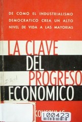 La clave del progreso económico