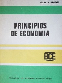 Principios de economía