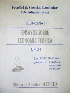 Ensayos sobre economía teórica