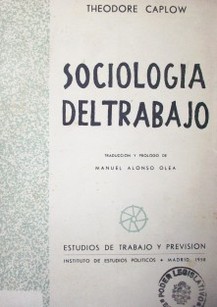 Sociología del trabajo