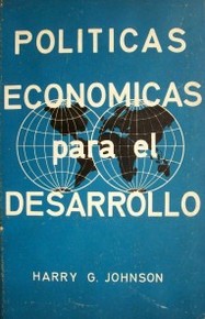 Políticas económicas para el desarrollo