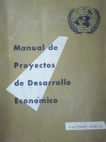 Manual de Proyectos de desarrollo económico