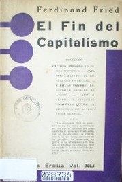 El fin de capitalismo