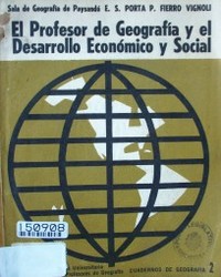 El profesor de geografía y el desarrollo económico y social.