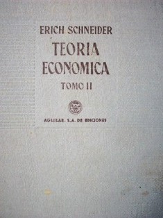Teoría económica