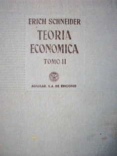 Teoría económica