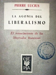 La agonía del liberalismo