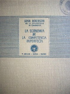 La economía de la competencia imperfecta