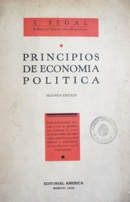 Principios de economía política