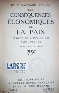 Les conséquences économiques de la paix