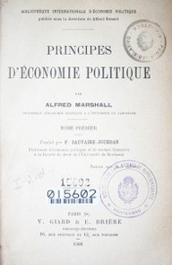 Principes d'economie politique