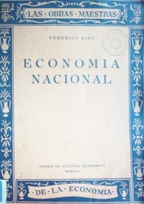 Sistema nacional de economía política