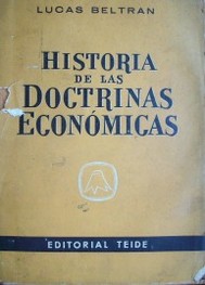 Historia de las doctrinas económicas