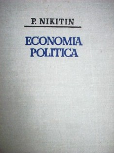Economía política : manual de divulgación