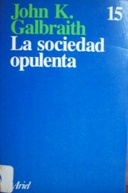 La sociedad opulenta